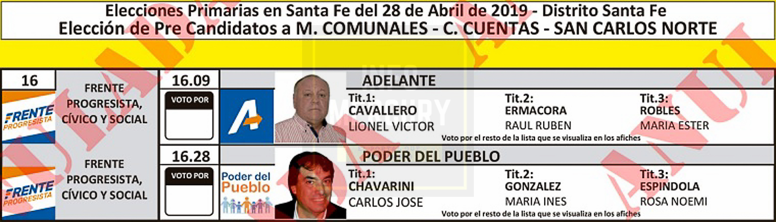 LISTAS SAN CARLOS NORTE-2