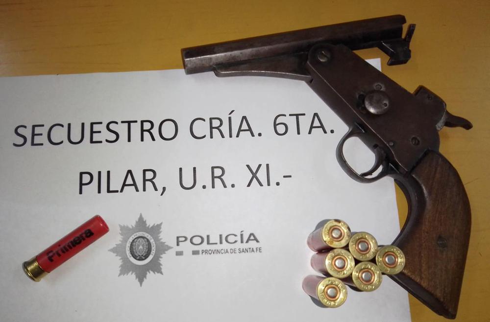 pistolón pilar