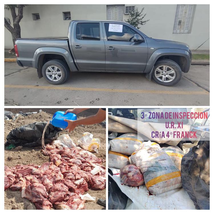 carne decomisada franck