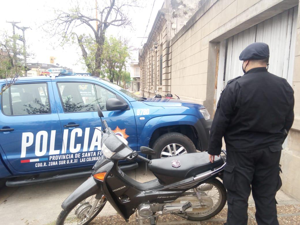 moto recuperada san carlos centro