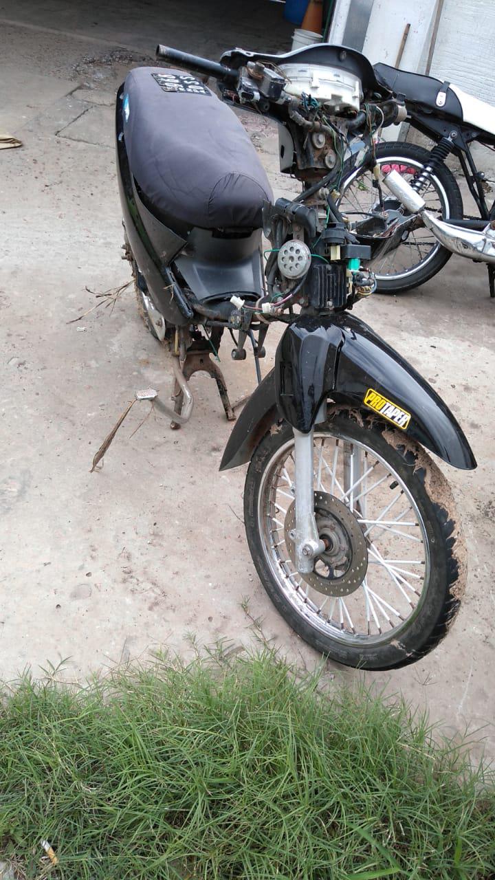 moto recuperada en San Carlos