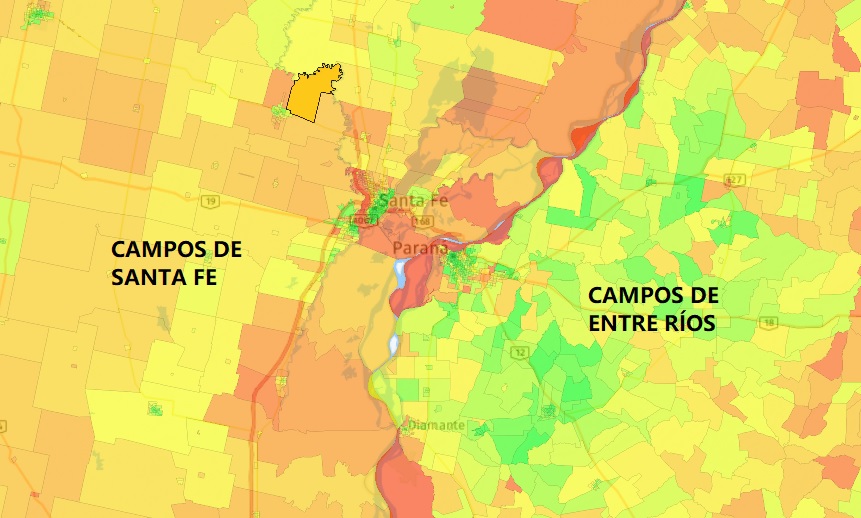MAPA ENTRE RIOS