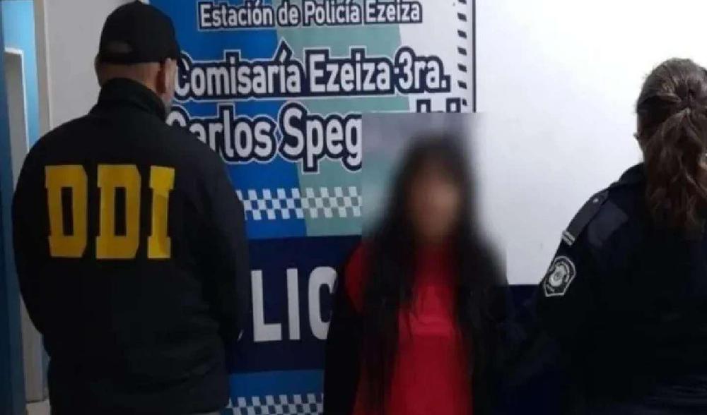 mujer detenida