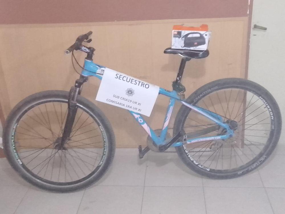 recupero bicicleta Venzo