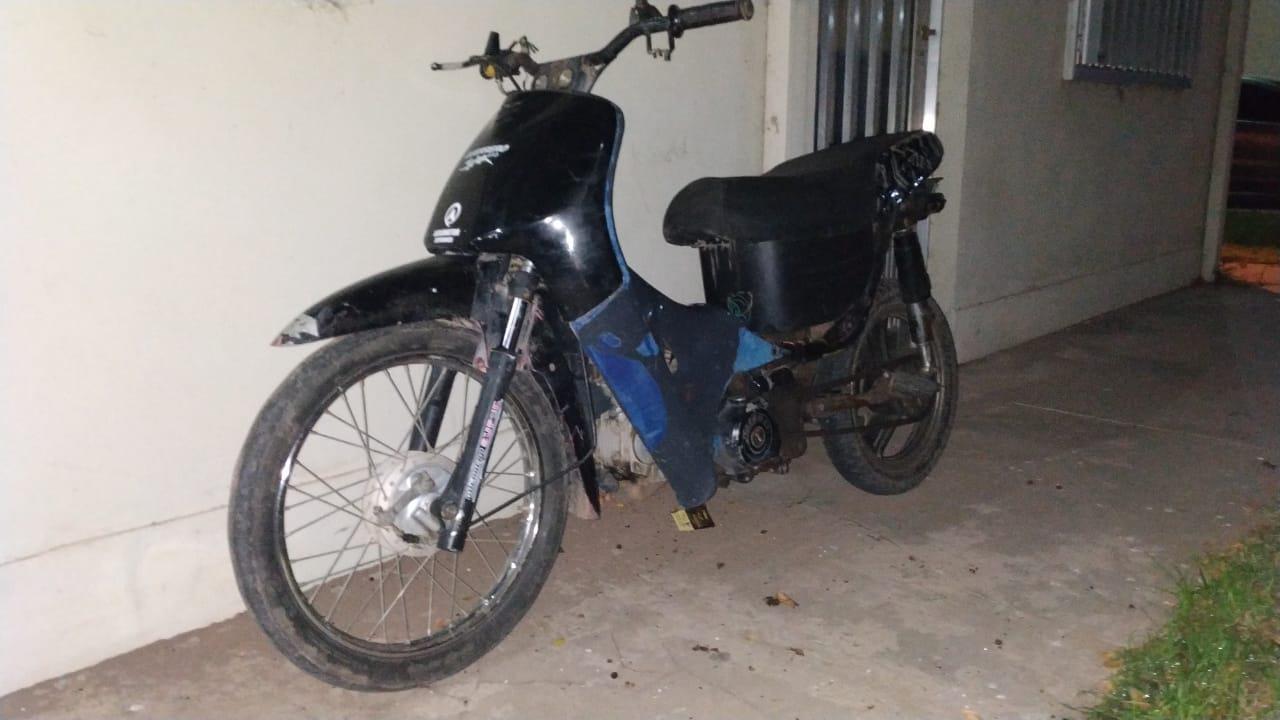 moto secuestrada