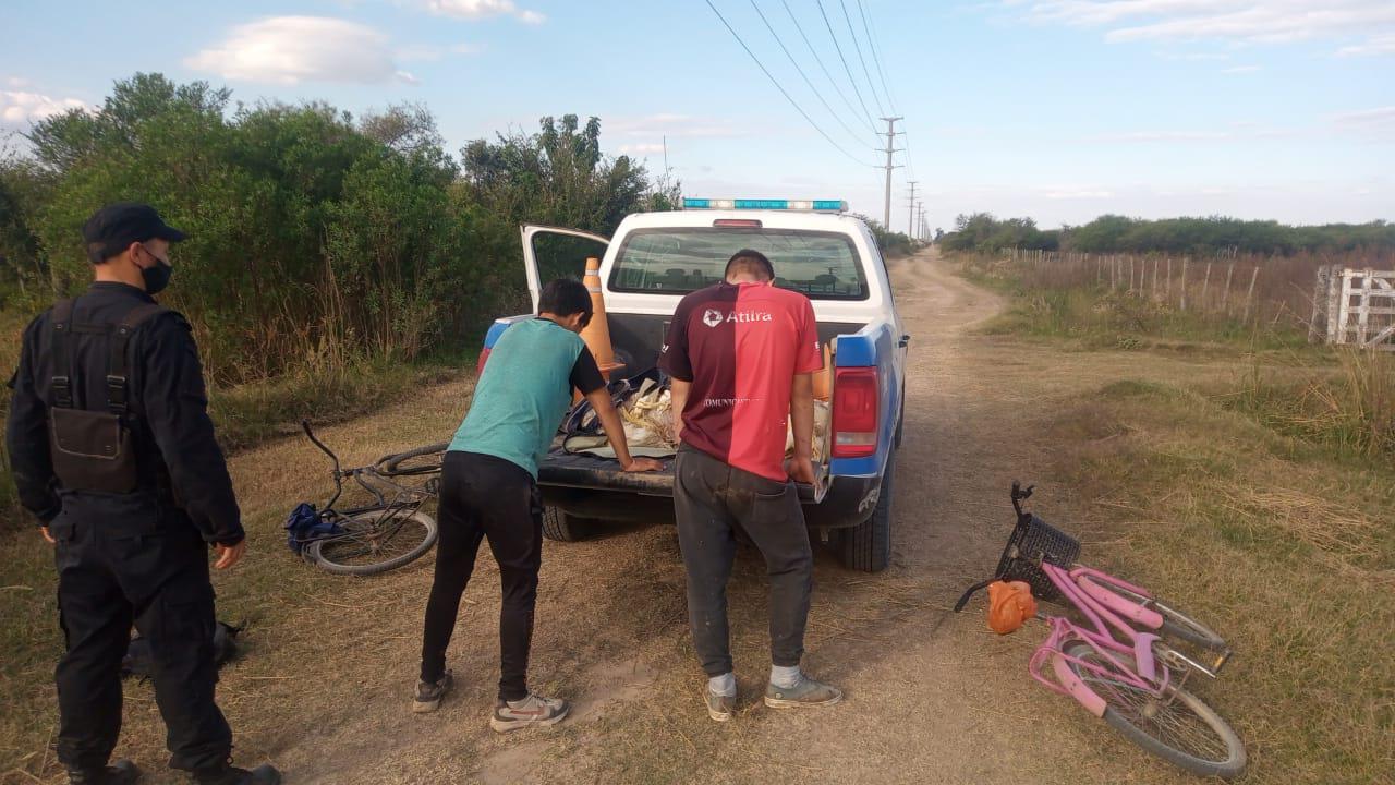aprehendidos por robar pollos