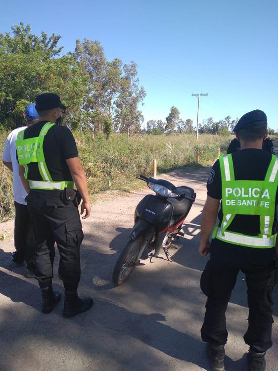 secuestro moto San Carlos Centro