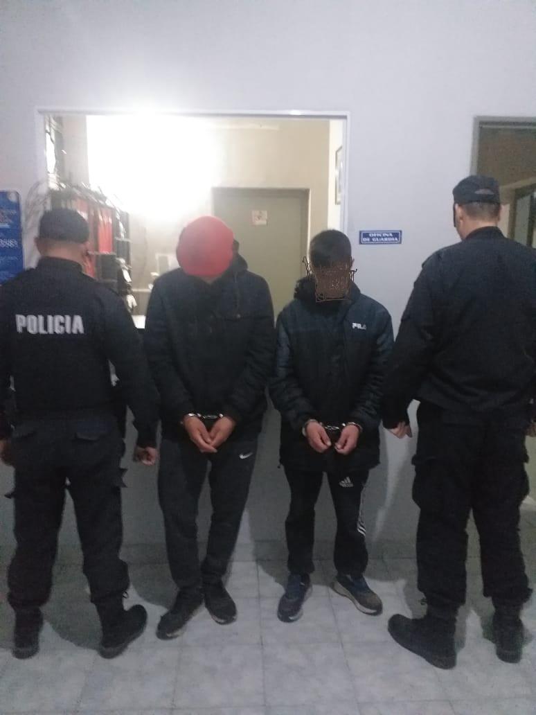 aprehendidos por robar moto en humboldt