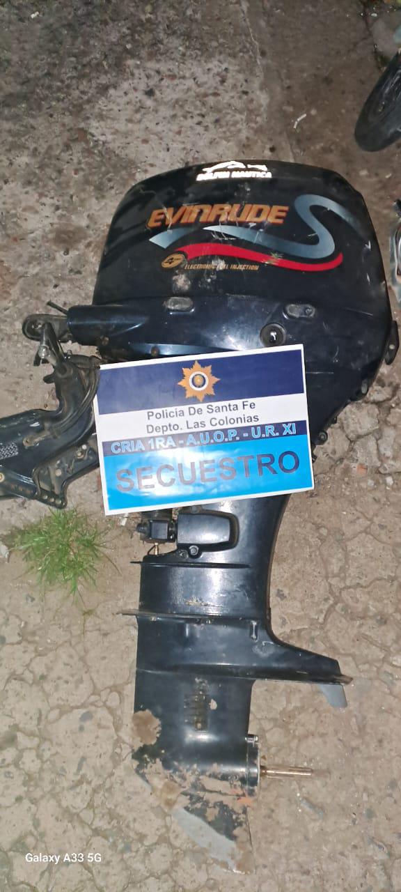 motor lancha recuperado