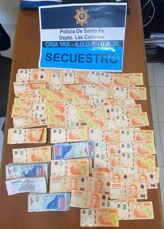 dinero secuestrado peaje